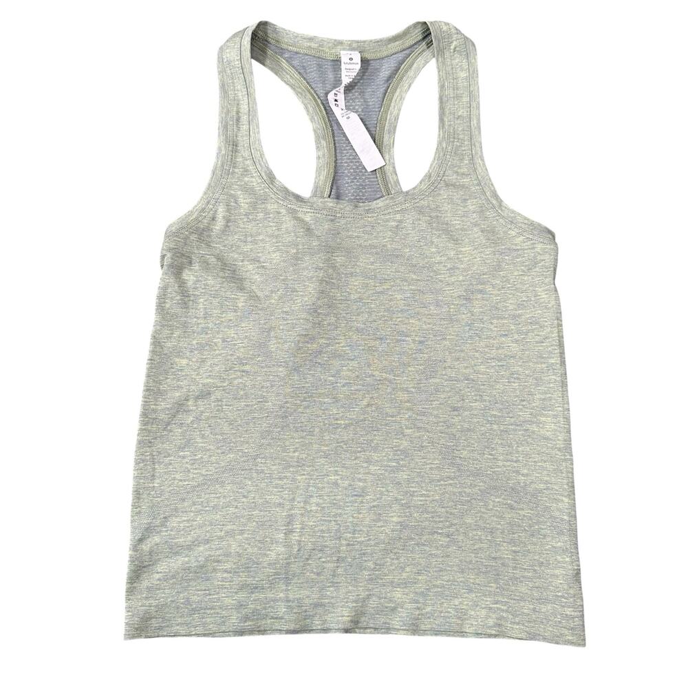 Lululemon Women's Sweat Life Crush the Distance Tank Top Green Size 2